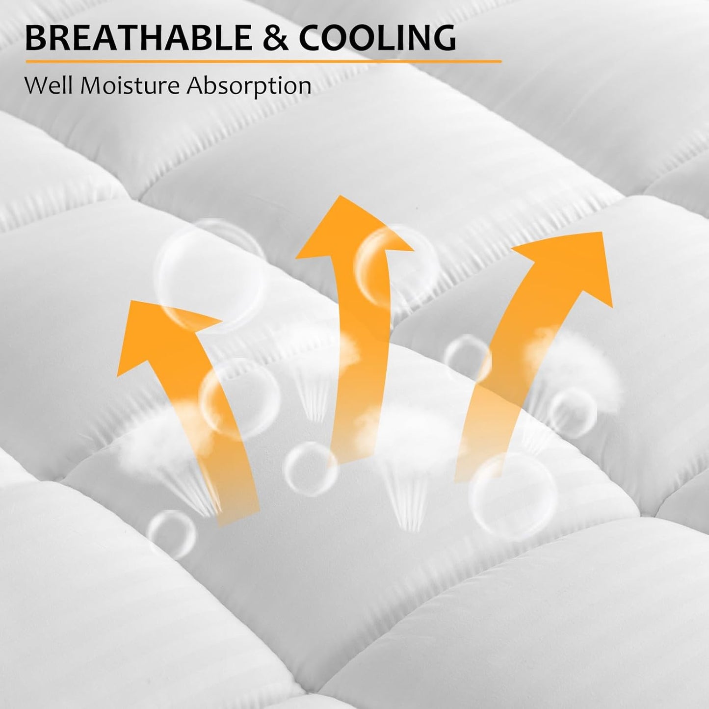 Extra Thick Cooling Mattress Topper