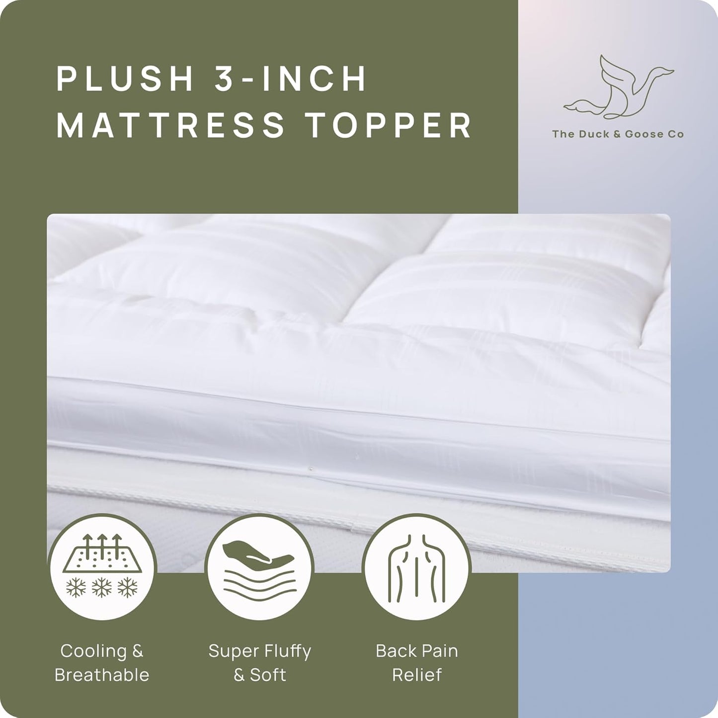 Plush Extra Thick Mattress Topper