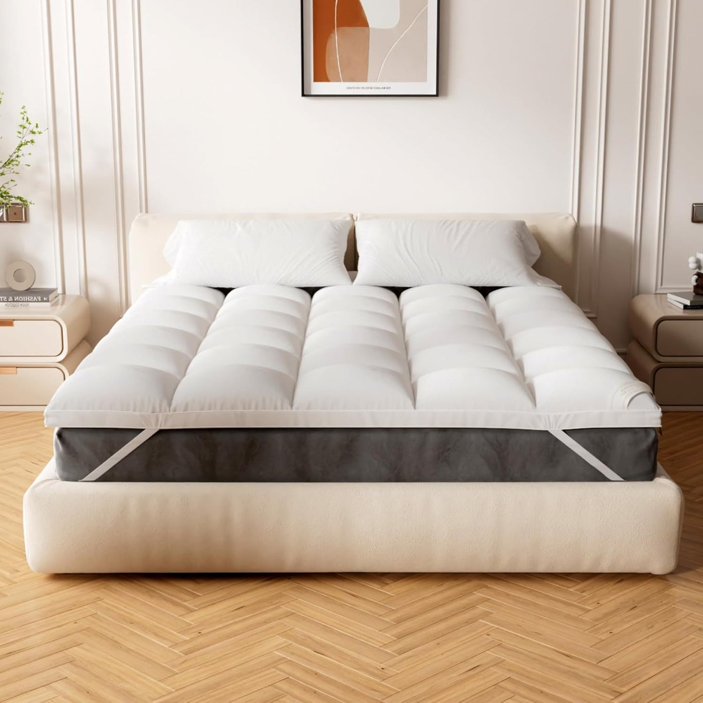 Extra Thick Cooling Mattress Topper