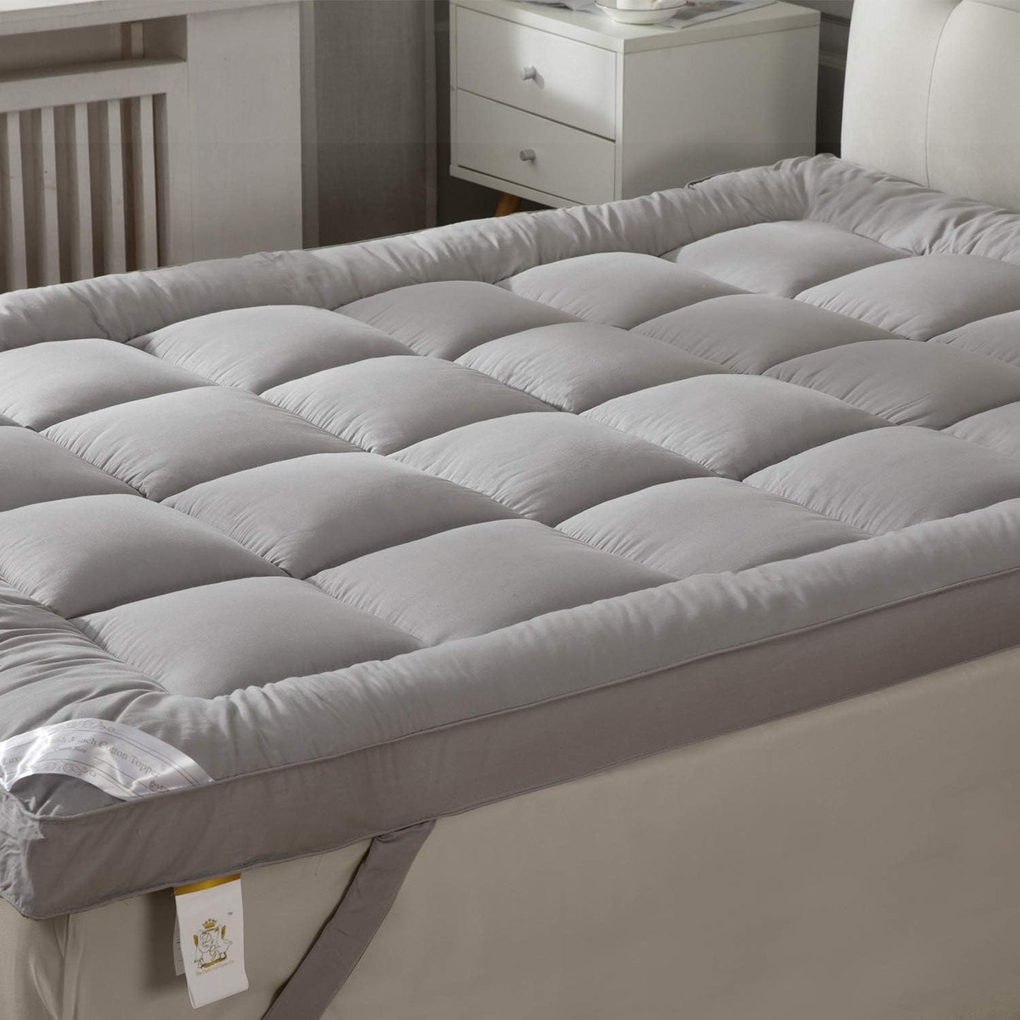 Soft Pillow Top Mattress Topper & Pad