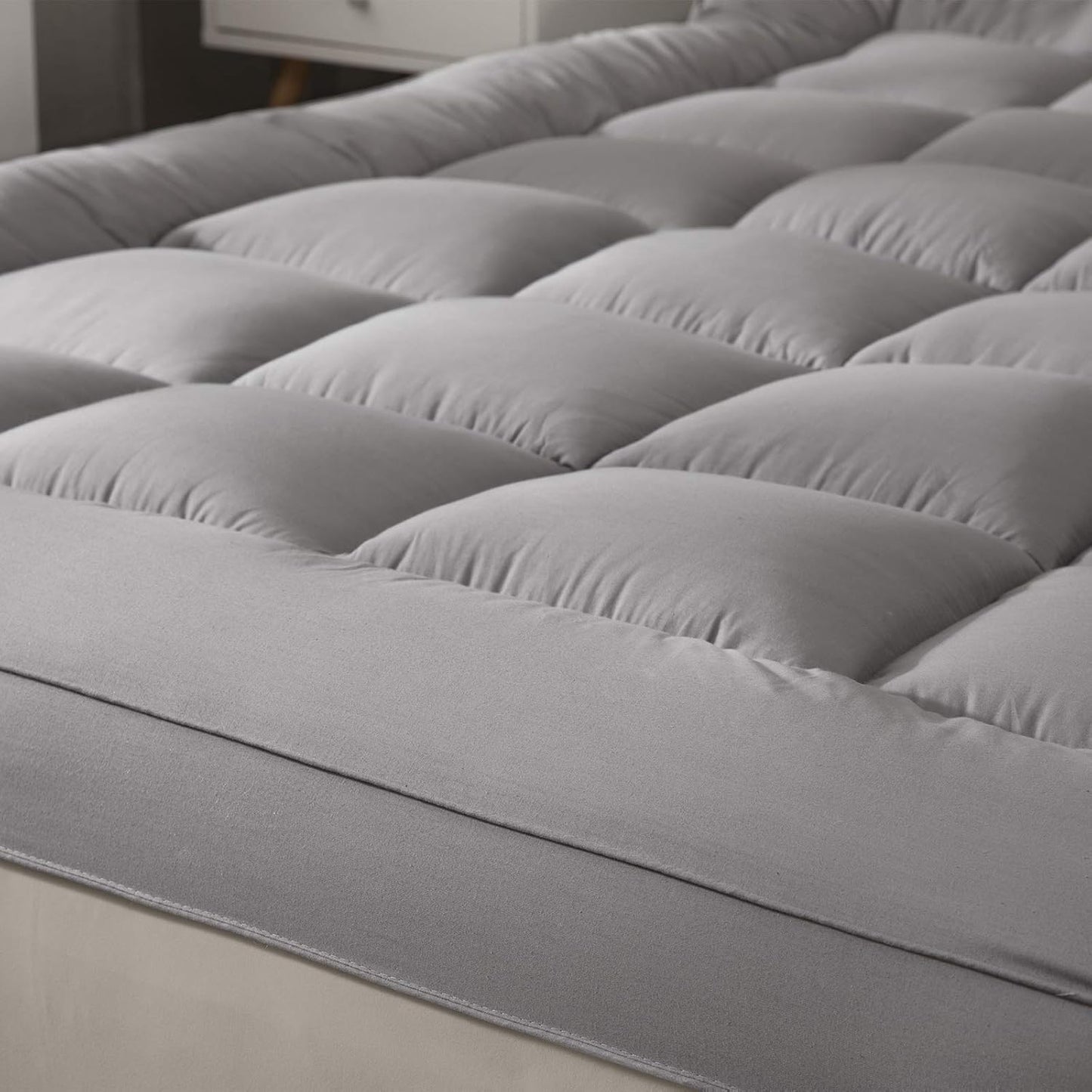 Soft Pillow Top Mattress Topper & Pad