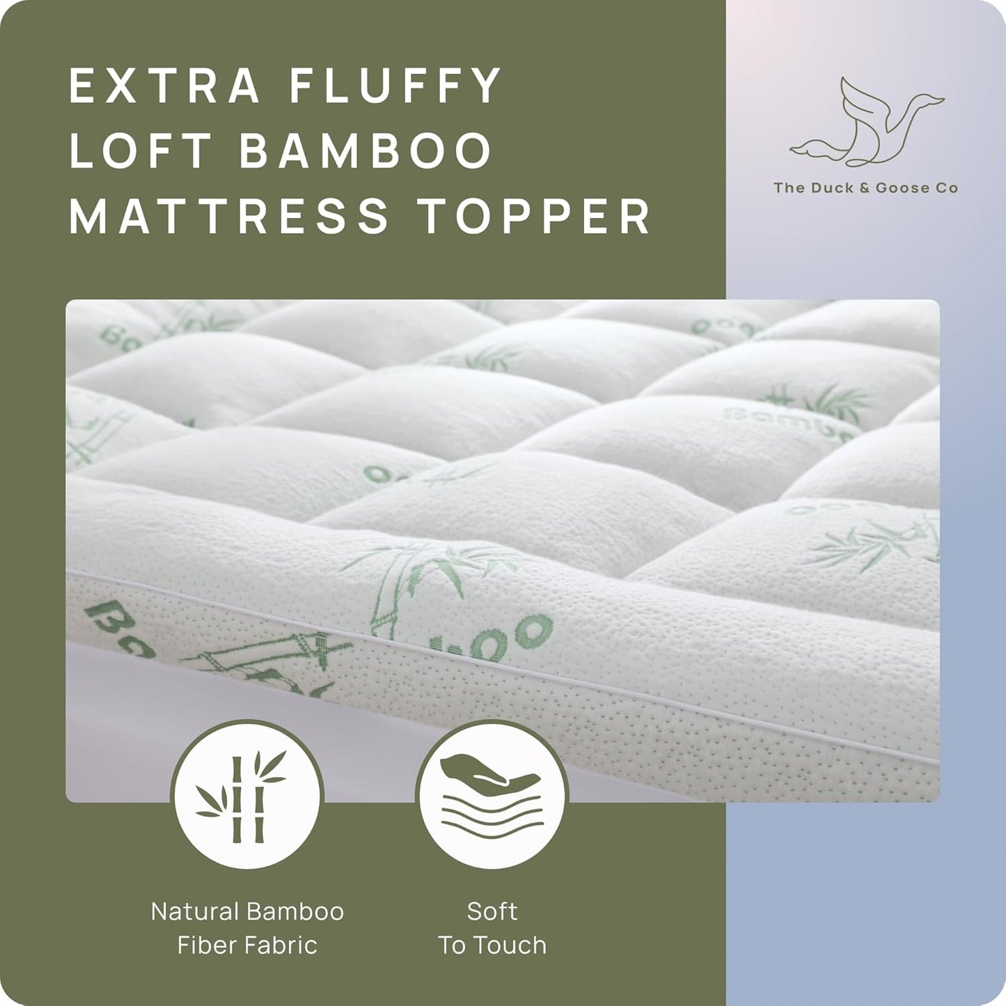 Cooling Plush Mattress Topper