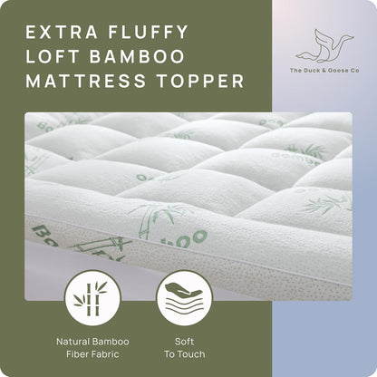 Cooling Plush Mattress Topper