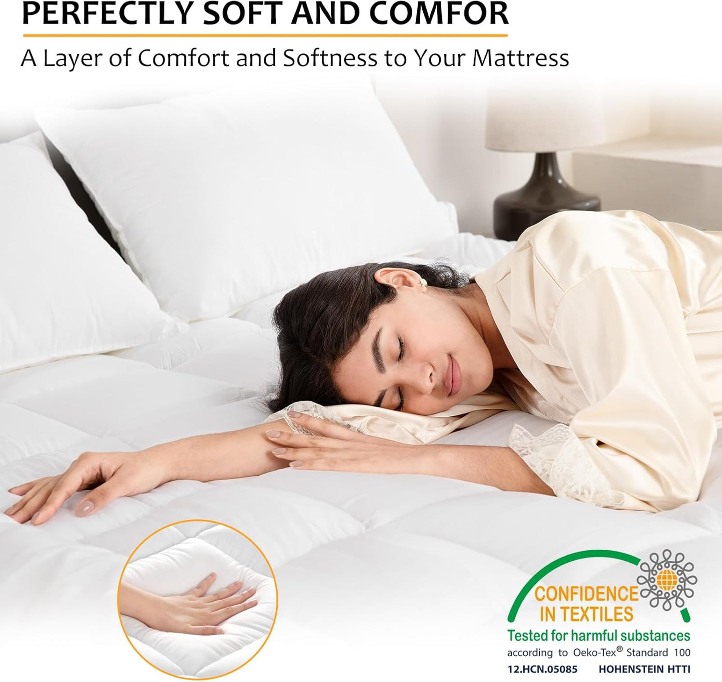 Extra Thick Cooling Mattress Topper